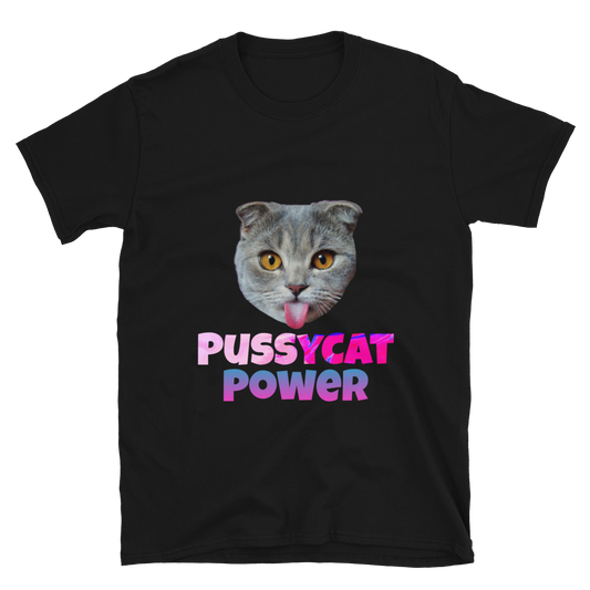 Camiseta de manga corta Pussycat Power