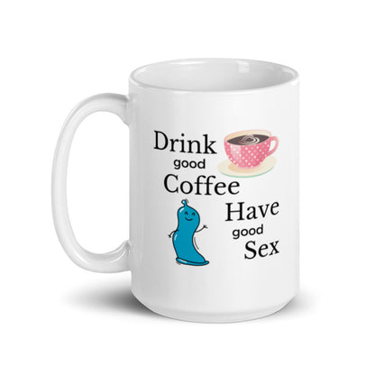 Taza Beber café, tener buen sexo