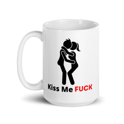 Kiss Me F Mug