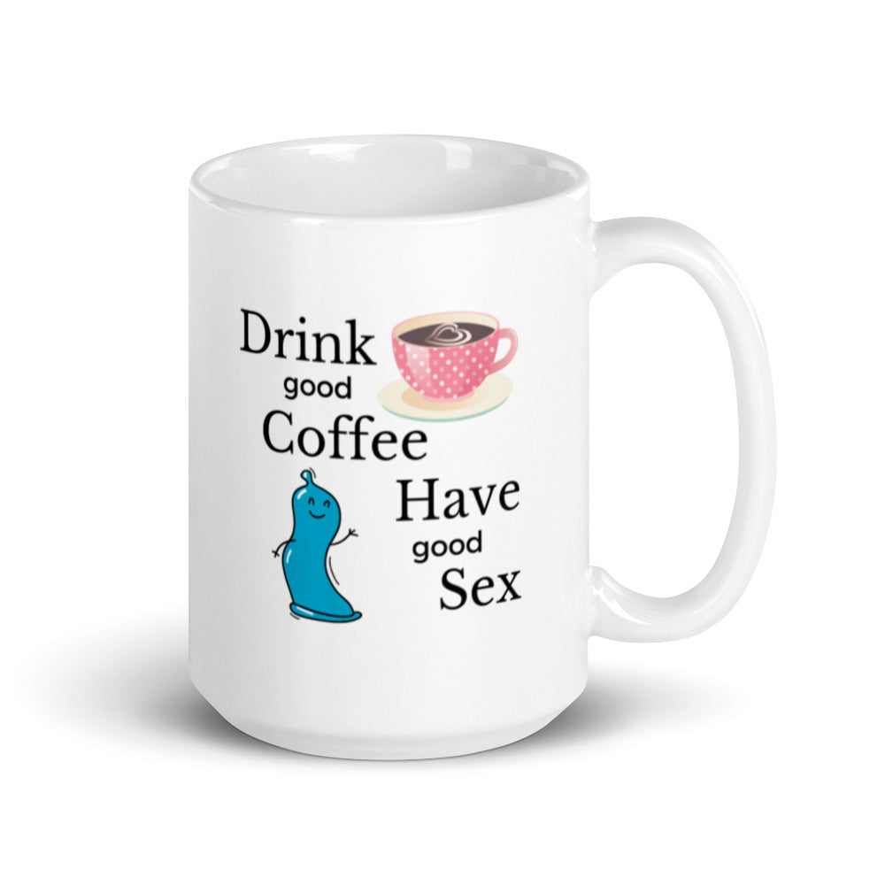 Taza Beber café, tener buen sexo
